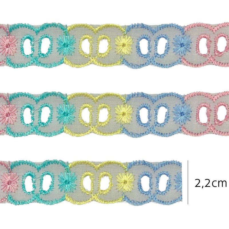 Passa-Fita-Luli-Multicor-2120-22cm-Peca-com-1370-Metros
