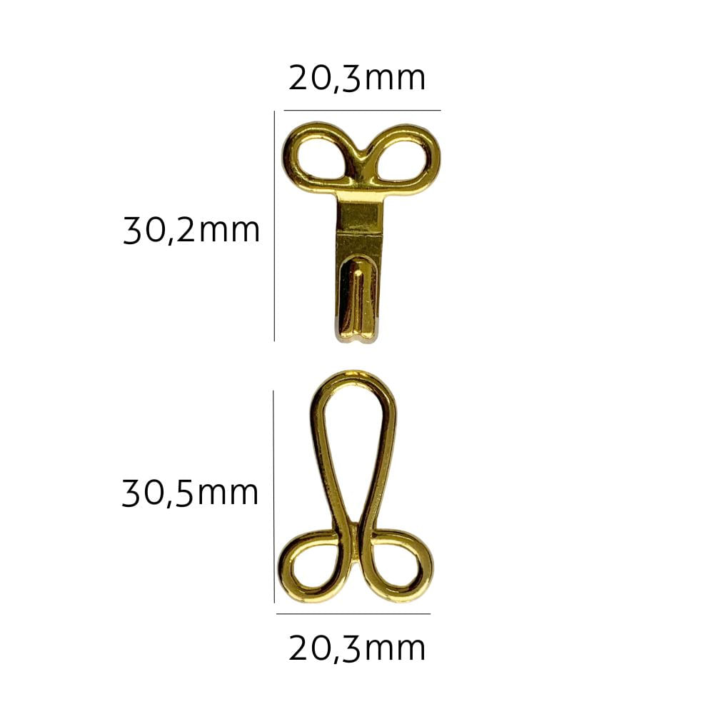 Colchete de Gancho Luli - Maluli Armarinhos