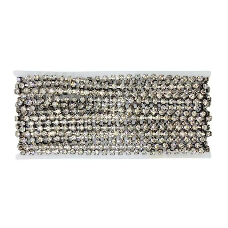 Corrente-de-Strass-Asfour29-Pedra-de-632mm-Rolo-com-10-Metros-