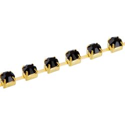 Corrente de Strass Stacal16 Pedra de 4mm Rolo com 10 Metros