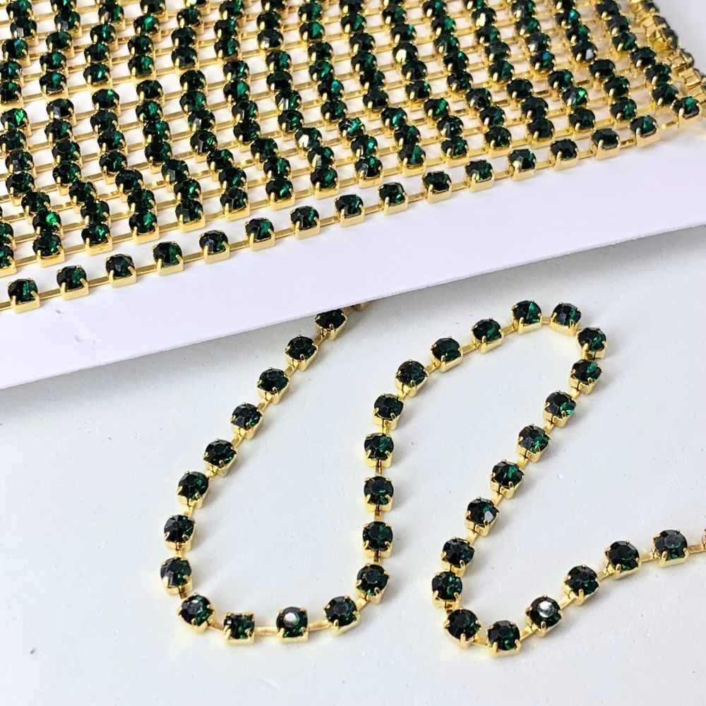 Corrente-de-Strass-Stacal16-Pedra-de-4mm-Rolo-com-10-Metros-