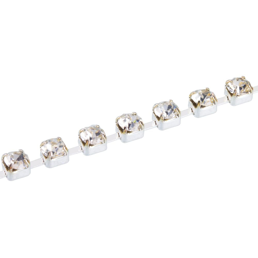 Corrente-de-Strass-Asfour12-Pedra-de-32mm-Rolo-com-10-Metros-