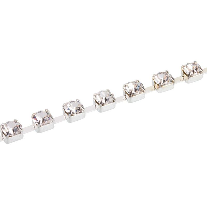 Corrente-de-Strass-Asfour16-Pedra-de-4mm-Rolo-com-10-Metros