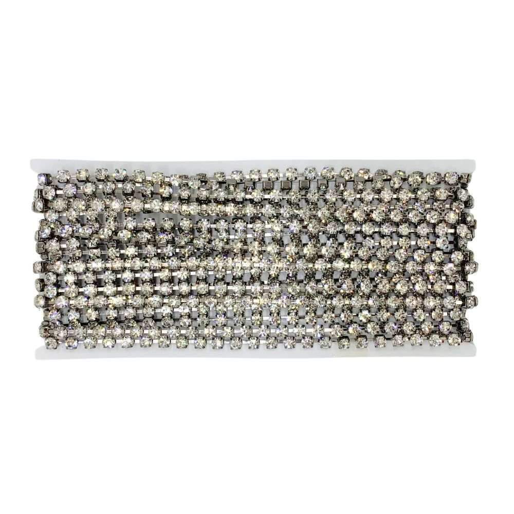 Corrente-de-Strass-Asfour16-Pedra-de-4mm-Rolo-com-10-Metros