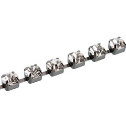 Corrente de Strass Asfour8.2 Pedra de 2,4mm Rolo com 10 Metros