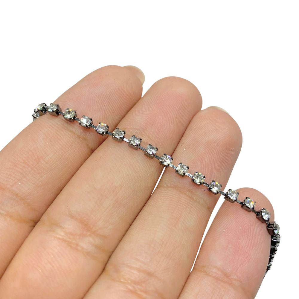 Corrente-de-Strass-Asfour8.2-Pedra-de-24mm-Rolo-com-10-Metros-