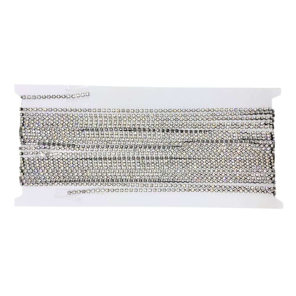 Corrente-de-Strass-Asfour8.2-Pedra-de-24mm-Rolo-com-10-Metros-