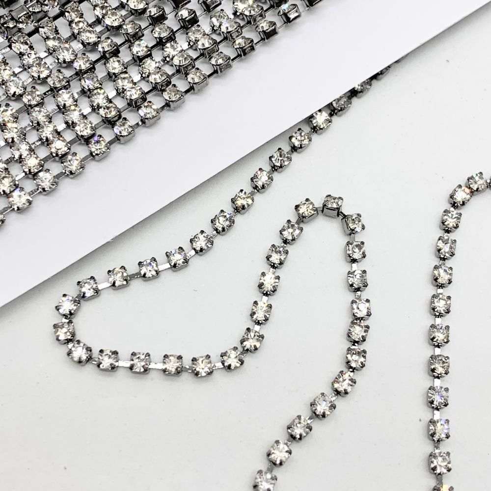 Corrente-de-Strass-Asfour8.2-Pedra-de-24mm-Rolo-com-10-Metros-