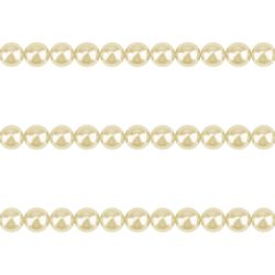 Corrente de Perola Urea ABS Lulitex 6mm 12 Cordoes com 1,50 Metros