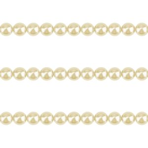 Corrente de Perola Urea ABS Lulitex 6mm 12 Cordoes com 1,50 Metros
