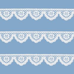 Renda Guipir Lulitex 2cm RGPE168357G1 Peca com 14,6 Metros