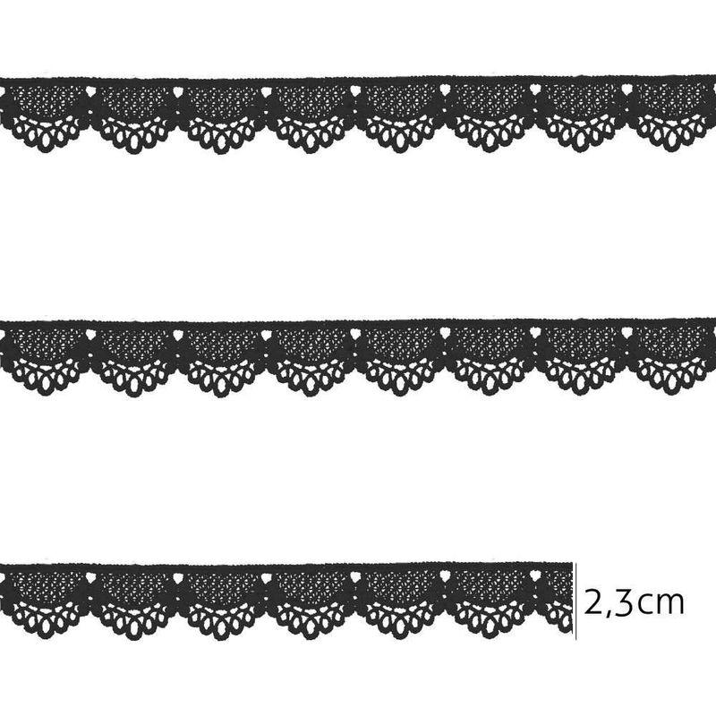Renda-Guipir-Lulitex-23cm-RGPE9357-Peca-com-146-Metros