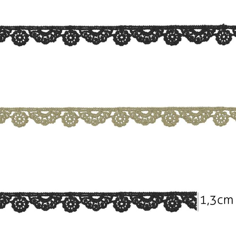 Renda-Guipir-Lulitex-13cm-RGPE9799-Peca-com-1370-Metros-