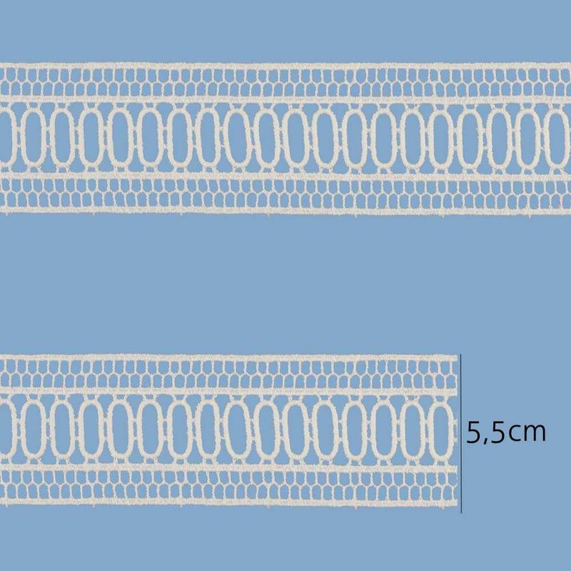 Renda-Guipir-Lulitex-55cm-RGPE0345-Peca-com-202-Metros-
