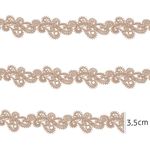 Renda-Guipir-Lulitex-35cm-RGPE1835-Khaki-Peca-com-1370-Metros