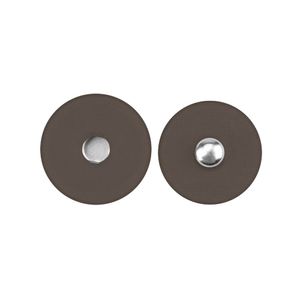 Colchete de Pressao Forrado Aquarela PBF19 19mm Pacote com 12 Pares