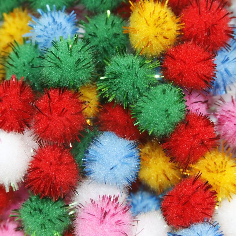 Pompom-Solto-com-Lurex-Luli-10mm-Pacote-com-100un