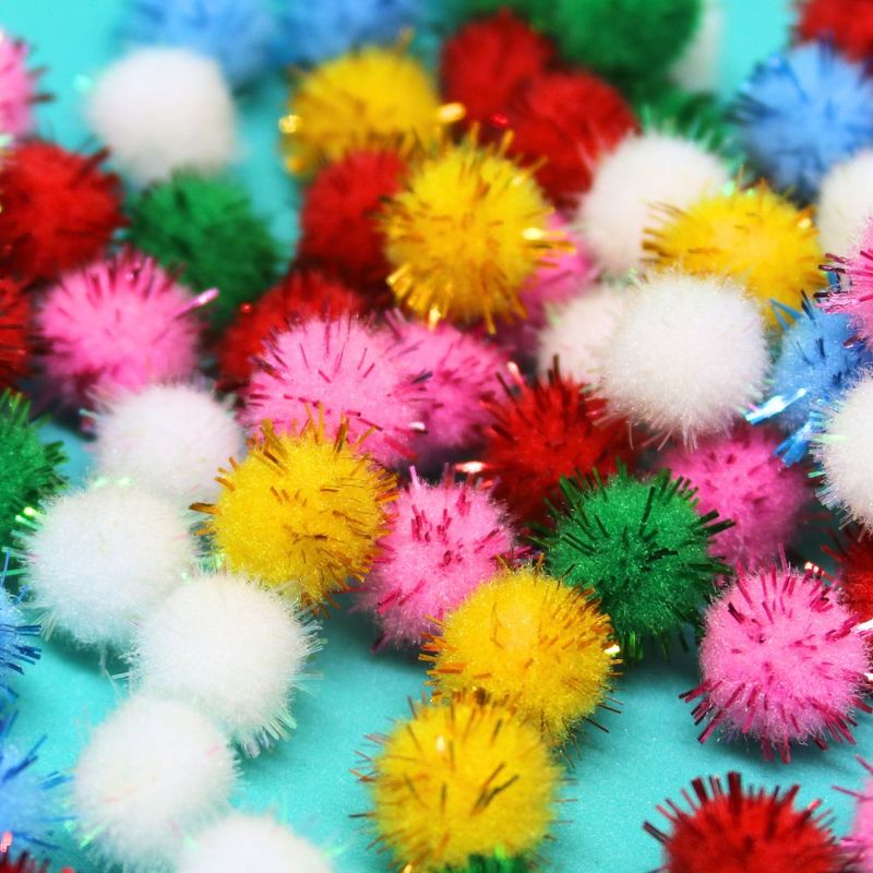 Pompom-Solto-com-Lurex-Luli-10mm-Pacote-com-100un