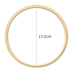 Bastidor de Madeira para Bordado Luli 17,5cm