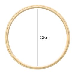 Bastidor de Madeira para Bordado Luli 22cm