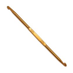 Kit de Agulhas de Croche Dupla 5/0 (4.5mm) e 6/0 (5.0mm) Pacote com 12un