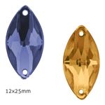 Chaton-para-Costura-Navete-2HE-12x25mm-Aquarela-pacote-com-50un