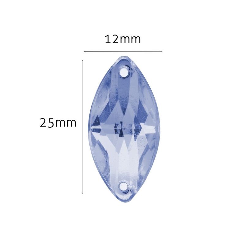 Chaton-para-Costura-Navete-2HE-12x25mm-Aquarela-pacote-com-100un-