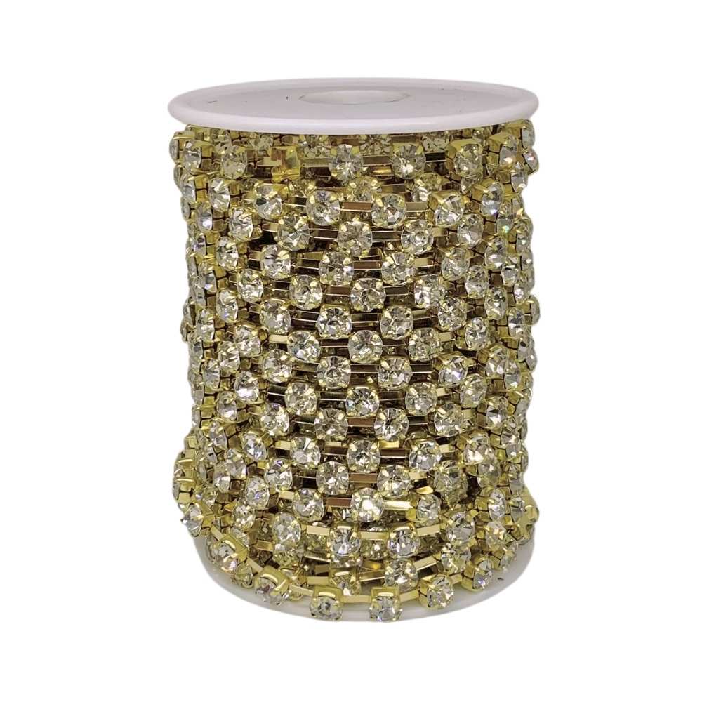 Corrente-de-Strass-SS28-Pedra-de-6mm-Rolo-com-10-Metros