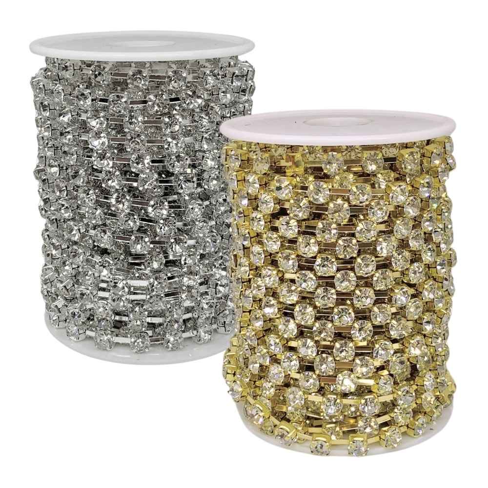 Corrente-de-Strass-SS28-Pedra-de-6mm-Rolo-com-10-Metros