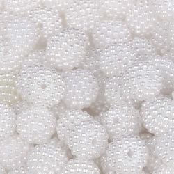 Perola Craquelada 10mm Luli Pacote com 500 Gramas