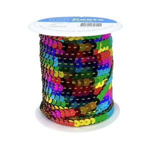Paete Metalizado 6mm Luli Rolo com 50 metros