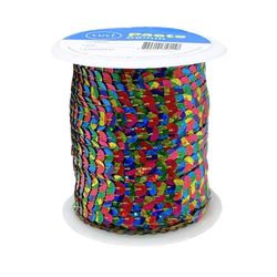 Paete Metalizado 6mm Luli Rolo com 50 metros