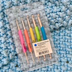 Kit de Agulhas de Croche Dupla Pacote com 5un