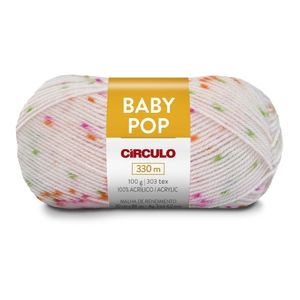 Fio Baby Pop Circulo Novelo com 330 Metros