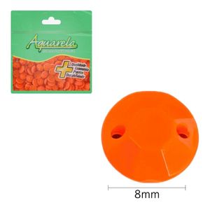 Chaton para Costura Redondo 2RS 8mm Aquarela pacote com 1000un