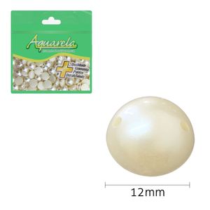 Chaton para Costura Redondo 2HR 12mm Aquarela Pacote com 100un