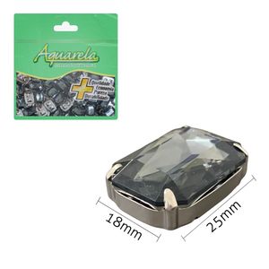 Chaton com Garra Retangular BMS 18x25mm Aquarela pacote com 250un