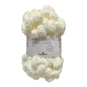 Fio Dalia Pompom Pingouin Novelo com 17 Metros