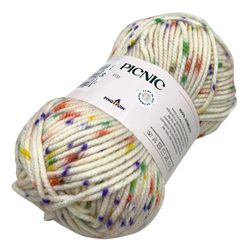 Fio Picnic Pingouin Novelo com 120 Metros