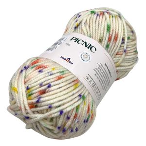 Fio Picnic Pingouin Novelo com 120 Metros