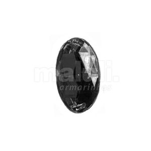 Chaton para Costura Oval 2FE 10x12mm Aquarela pacote com 100un