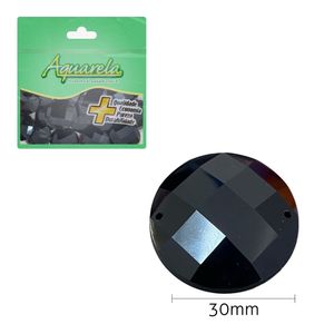 Chaton para Costura Redondo 2RC 30mm Aquarela pacote com 25un