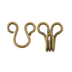Colchete de Gancho Lulitex 04 Pacote com 50 Pares
