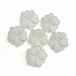 Botao Italiano de Flor 3051N 23mm Aquarela pacote com 12un