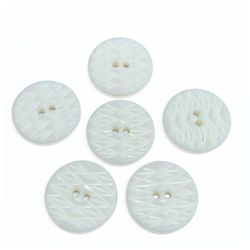 Botao Italiano Redondo 2854N 23mm Aquarela pacote com 6un