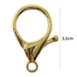 Fecho Lagosta N2 3,5cm Luli Pacote com 10un