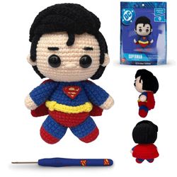 Kit Amigurumi Liga da Justica DC Linhas Corrente