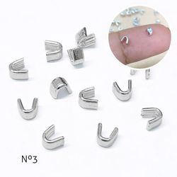 Terminal Superior para Ziper N3  Luli Pacote com 100g