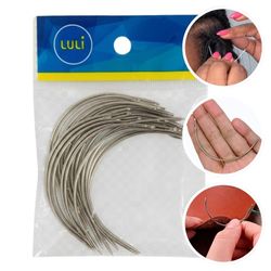 Kit de Agulhas Curva Reforcada 6,5cm Luli 20un