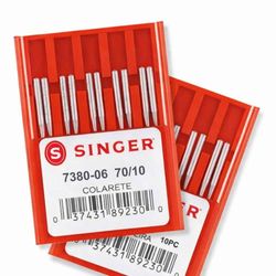Agulha Singer para Colarete 7380/10 Blister com 10un